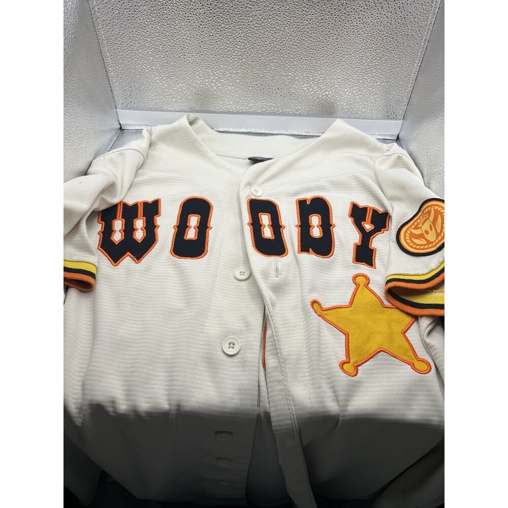 Toy Story Woody Vintage Disneyland Jersey Size M  Disney